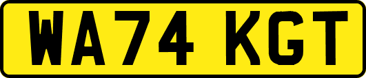 WA74KGT