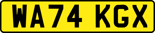 WA74KGX