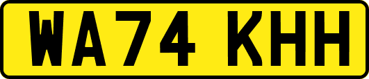 WA74KHH