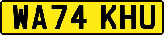 WA74KHU