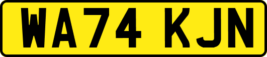 WA74KJN