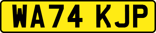 WA74KJP