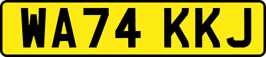 WA74KKJ