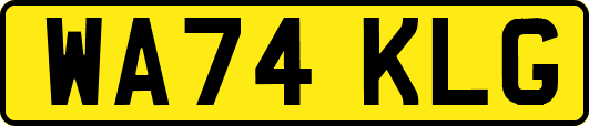WA74KLG