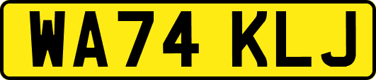WA74KLJ