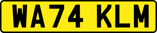 WA74KLM
