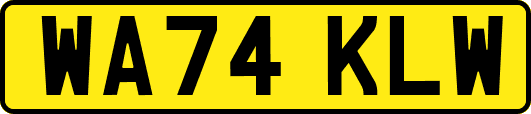 WA74KLW