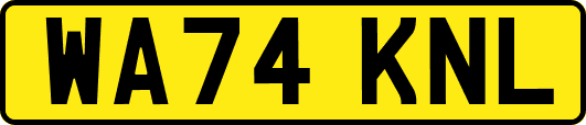 WA74KNL