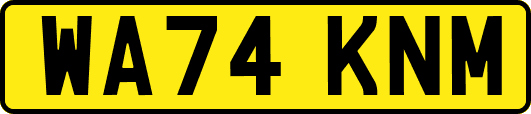 WA74KNM