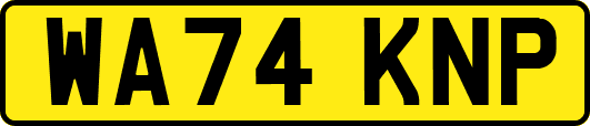 WA74KNP
