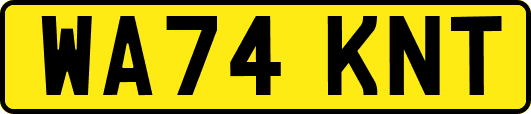 WA74KNT
