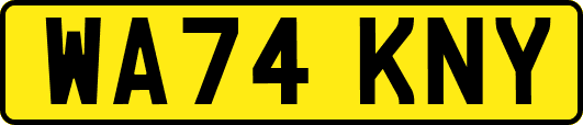 WA74KNY