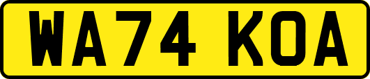 WA74KOA