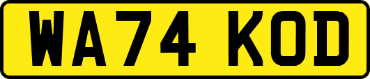 WA74KOD