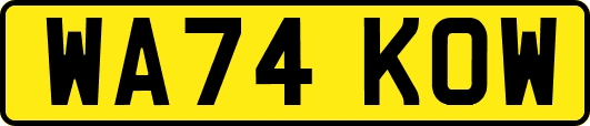 WA74KOW