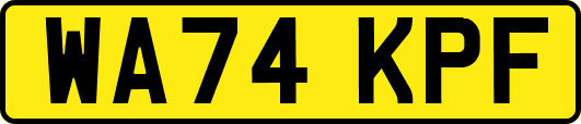 WA74KPF