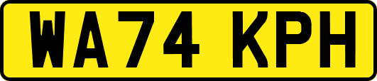 WA74KPH