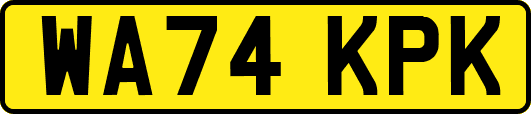 WA74KPK
