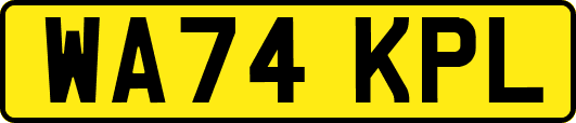 WA74KPL