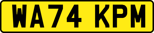 WA74KPM