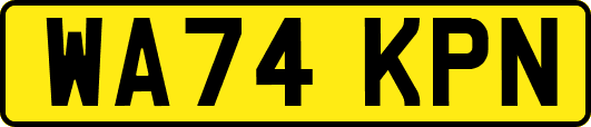 WA74KPN
