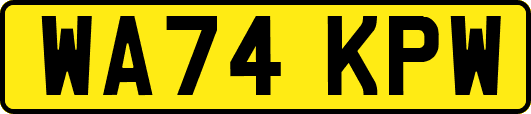 WA74KPW