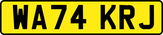 WA74KRJ