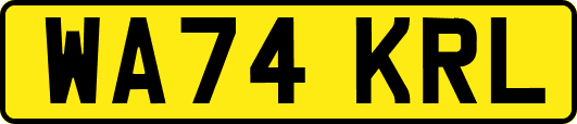 WA74KRL