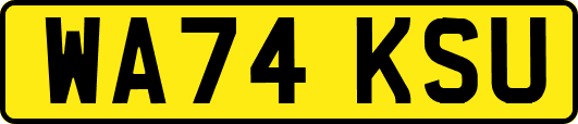 WA74KSU