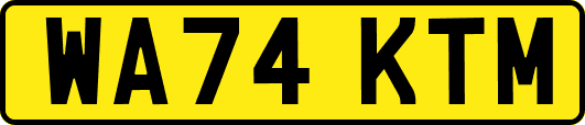 WA74KTM