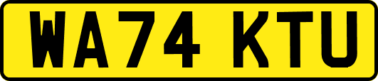 WA74KTU