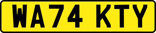 WA74KTY