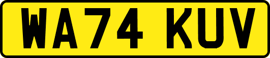 WA74KUV