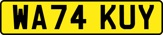 WA74KUY