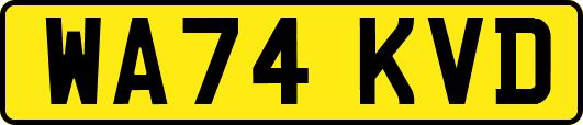 WA74KVD