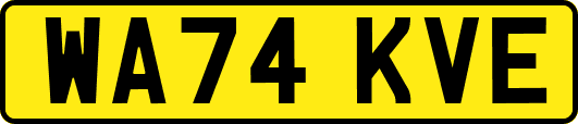 WA74KVE