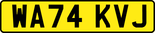 WA74KVJ