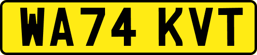 WA74KVT
