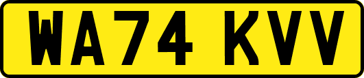 WA74KVV