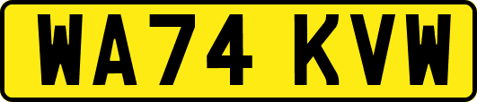 WA74KVW