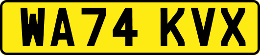 WA74KVX