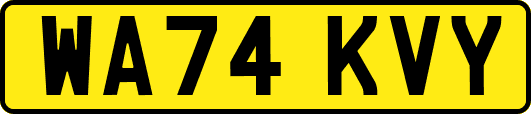 WA74KVY