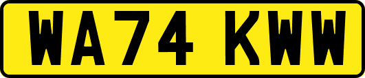 WA74KWW