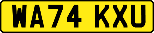 WA74KXU