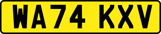 WA74KXV