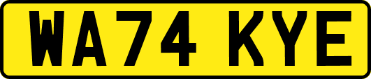 WA74KYE