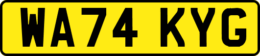 WA74KYG