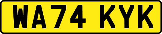 WA74KYK