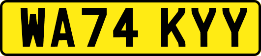 WA74KYY