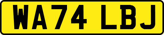 WA74LBJ